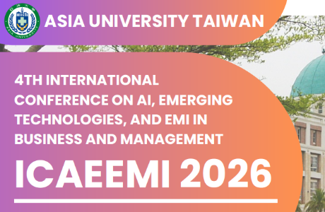 亞洲大學_2026第四屆人工智 慧、新興技術與EMI應用於商業與管理國際研討會